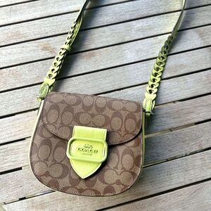 Coach crossbody/ saddle purse